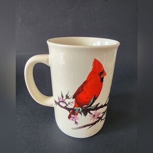 Cardinal Design Cream Mug